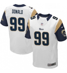 Men Nike Los Angeles Rams 99 Aaron Donald White Vapor Untouchable Elite Player NFL Jersey Men Nike Los Angeles Rams 99 Aaron Donald White Vapor Untouchable Elite Player NFL Jersey