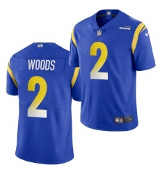 Men Nike Rams 2 Robert Woods Royal Vapor Untouchable Limited Jersey Men Nike Rams 2 Robert Woods Royal Vapor Untouchable Limited Jersey
