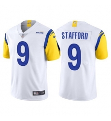 Men Nike Rams 9 Matthew Stafford White Vapor Untouchable Limited Jersey Men Nike Rams 9 Matthew Stafford White Vapor Untouchable Limited Jersey