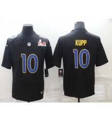 Nike Los Angeles Rams 10 Cooper Kupp Black 2022 Super Bowl LVI Vapor Limited Jersey Nike Los Angeles Rams 10 Cooper Kupp Black 2022 Super Bowl LVI Vapor Limited Jersey