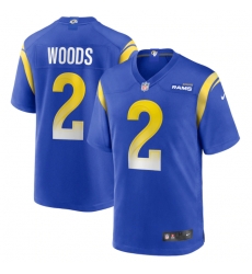 Nike Los Angeles Rams 2 Robert Woods Royal 2021 New Vapor Untouchable Limited Jersey Nike Los Angeles Rams 2 Robert Woods Royal 2021 New Vapor Untouchable Limited Jersey