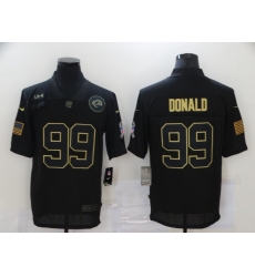 Nike Los Angeles Rams 99 Aaron Donald Black 2020 Salute To Service Limited Jersey Nike Los Angeles Rams 99 Aaron Donald Black 2020 Salute To Service Limited Jersey