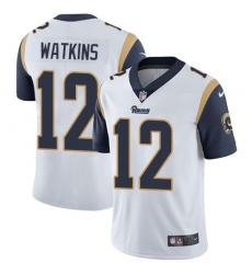 Nike Rams #12 Sammy Watkins White Mens Stitched NFL Vapor Untouchable Limited Jersey Nike Rams #12 Sammy Watkins White Mens Stitched NFL Vapor Untouchable Limited Jersey