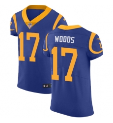 Nike Rams #17 Robert Woods Royal Blue Alternate Mens Stitched NFL Vapor Untouchable Elite Jersey Nike Rams #17 Robert Woods Royal Blue Alternate Mens Stitched NFL Vapor Untouchable Elite Jersey