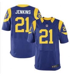 Nike Rams #21 Janoris Jenkins Royal Blue Alternate Mens Stitched NFL Elite Jersey Nike Rams #21 Janoris Jenkins Royal Blue Alternate Mens Stitched NFL Elite Jersey