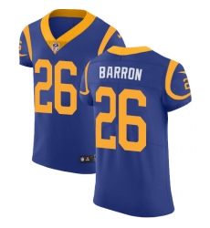 Nike Rams #26 Mark Barron Royal Blue Alternate Mens Stitched NFL Vapor Untouchable Elite Jersey Nike Rams #26 Mark Barron Royal Blue Alternate Mens Stitched NFL Vapor Untouchable Elite Jersey