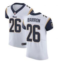 Nike Rams #26 Mark Barron White Mens Stitched NFL Vapor Untouchable Elite Jersey Nike Rams #26 Mark Barron White Mens Stitched NFL Vapor Untouchable Elite Jersey