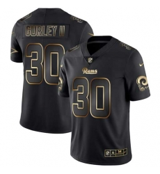 Nike Rams 30 Todd Gurley II Black Gold Vapor Untouchable Limited Jersey Nike Rams 30 Todd Gurley II Black Gold Vapor Untouchable Limited Jersey