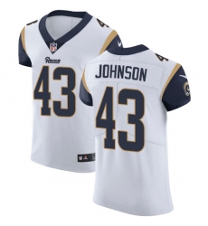 Nike Rams #43 John Johnson White Mens Stitched NFL Vapor Untouchable Elite Jersey Nike Rams #43 John Johnson White Mens Stitched NFL Vapor Untouchable Elite Jersey
