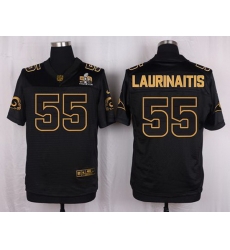 Nike Rams #55 James Laurinaitis Black Mens Stitched NFL Elite Pro Line Gold Collection Jersey Nike Rams #55 James Laurinaitis Black Mens Stitched NFL Elite Pro Line Gold Collection Jersey