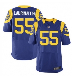 Nike Rams #55 James Laurinaitis Royal Blue Alternate Mens Stitched NFL Elite Jersey Nike Rams #55 James Laurinaitis Royal Blue Alternate Mens Stitched NFL Elite Jersey