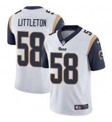 Nike Rams 58 Cory Littleton White Mens Stitched NFL Vapor Untouchable Limited Jersey Nike Rams 58 Cory Littleton White Mens Stitched NFL Vapor Untouchable Limited Jersey