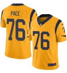 Nike Rams #76 Orlando Pace Gold Mens Stitched NFL Limited Rush Jersey Nike Rams #76 Orlando Pace Gold Mens Stitched NFL Limited Rush Jersey