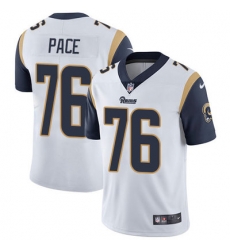 Nike Rams #76 Orlando Pace White Mens Stitched NFL Vapor Untouchable Limited Jersey Nike Rams #76 Orlando Pace White Mens Stitched NFL Vapor Untouchable Limited Jersey