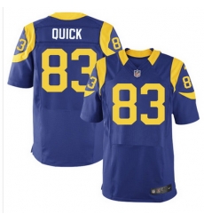 Nike Rams #83 Brian Quick Royal Blue Alternate Mens Stitched NFL Elite Jersey Nike Rams #83 Brian Quick Royal Blue Alternate Mens Stitched NFL Elite Jersey