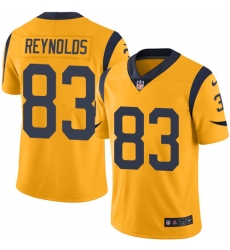 Nike Rams #83 Josh Reynolds Gold Men Stitched NFL Limited Rush Jersey Nike Rams #83 Josh Reynolds Gold Men Stitched NFL Limited Rush Jersey