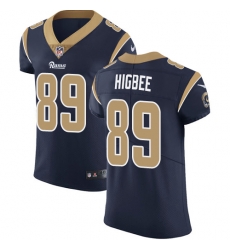 Nike Rams #89 Tyler Higbee Navy Blue Team Color Mens Stitched NFL Vapor Untouchable Elite Jersey Nike Rams #89 Tyler Higbee Navy Blue Team Color Mens Stitched NFL Vapor Untouchable Elite Jersey