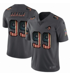Nike Rams 99 Aaron Donald 2019 Salute To Service USA Flag Fashion Limited Jersey Nike Rams 99 Aaron Donald 2019 Salute To Service USA Flag Fashion Limited Jersey