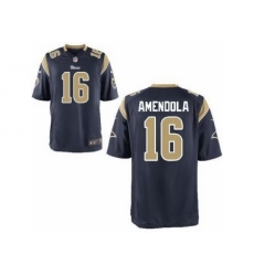 Nike St. Louis Rams 16 Danny Amendola Blue Game NFL Jersey Nike St. Louis Rams 16 Danny Amendola Blue Game NFL Jersey