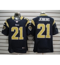 Nike St. Louis Rams 21 Janoris Jenkins Blue Elite NFL Jersey Nike St. Louis Rams 21 Janoris Jenkins Blue Elite NFL Jersey
