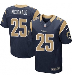 Nike St Louis Rams #25 T J McDonald Navy Blue Team Color Mens Stitched NFL Elite Jersey Nike St Louis Rams #25 T J McDonald Navy Blue Team Color Mens Stitched NFL Elite Jersey
