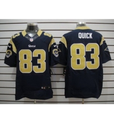 Nike St. Louis Rams 83 Brian Quick Blue Elite NFL Jersey Nike St. Louis Rams 83 Brian Quick Blue Elite NFL Jersey