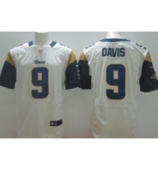 Nike St. Louis Rams 9 Austin Davis White Elite NFL Jersey Nike St. Louis Rams 9 Austin Davis White Elite NFL Jersey