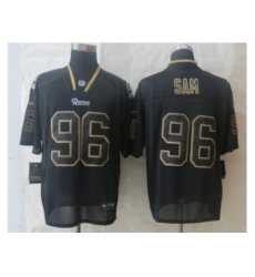 Nike St. Louis Rams 96 Michael Sam black Elite Lights Out NFL Jersey Nike St. Louis Rams 96 Michael Sam black Elite Lights Out NFL Jersey
