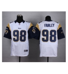 Nike St. Louis Rams 98 Nick Fairley white Elite NFL Jersey Nike St. Louis Rams 98 Nick Fairley white Elite NFL Jersey