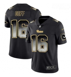 Rams 16 Jared Goff Black Men Stitched Football Vapor Untouchable Limited Smoke Fashion Jersey Rams 16 Jared Goff Black Men Stitched Football Vapor Untouchable Limited Smoke Fashion Jersey