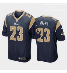 men cam akers los angeles rams navy game jersey men cam akers los angeles rams navy game jersey