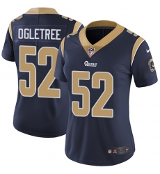 Nike Rams #52 Alec Ogletree Navy Blue Team Color Womens Stitched NFL Vapor Untouchable Limited Jersey Nike Rams #52 Alec Ogletree Navy Blue Team Color Womens Stitched NFL Vapor Untouchable Limited Jersey