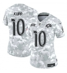 Women Los Angeles Rams 10 Cooper Kupp 2024 F U S E Arctic Camo Salute To Service Limited Stitched Football Jersey Women Los Angeles Rams 10 Cooper Kupp 2024 F U S E Arctic Camo Salute To Service Limited Stitched Football Jersey