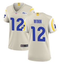 Women Los Angeles Rams 12 Dresser Winn Bone Stitched Game Jersey 28Run Small 29 Women Los Angeles Rams 12 Dresser Winn Bone Stitched Game Jersey 28Run Small 29