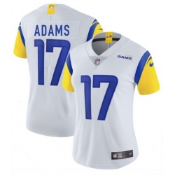 Women Los Angeles Rams 17 Davante Adams White Stitched Game Jersey