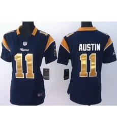 Women Nike St.Louis Rams 11 Tavon Austin Blue NFL Jerseys Women Nike St.Louis Rams 11 Tavon Austin Blue NFL Jerseys