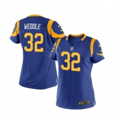 Womens Los Angeles Rams 32 Eric Weddle Game Royal Blue Alternate Football Jersey Womens Los Angeles Rams 32 Eric Weddle Game Royal Blue Alternate Football Jersey
