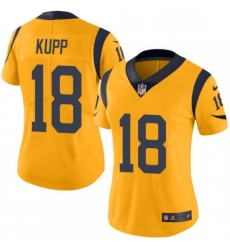 Womens Nike Los Angeles Rams 18 Cooper Kupp Limited Gold Rush Vapor Untouchable NFL Jersey Womens Nike Los Angeles Rams 18 Cooper Kupp Limited Gold Rush Vapor Untouchable NFL Jersey