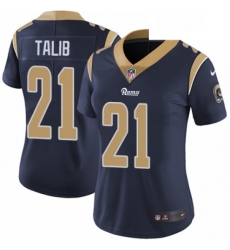 Womens Nike Los Angeles Rams 21 Aqib Talib Navy Blue Team Color Vapor Untouchable Limited Player NFL Jersey Womens Nike Los Angeles Rams 21 Aqib Talib Navy Blue Team Color Vapor Untouchable Limited Player NFL Jersey