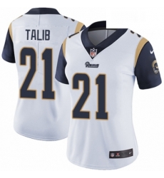 Womens Nike Los Angeles Rams 21 Aqib Talib White Vapor Untouchable Limited Player NFL Jersey Womens Nike Los Angeles Rams 21 Aqib Talib White Vapor Untouchable Limited Player NFL Jersey
