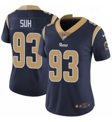 Womens Nike Los Angeles Rams 93 Ndamukong Suh Navy Blue Team Color Vapor Untouchable Elite Player NFL Jersey Womens Nike Los Angeles Rams 93 Ndamukong Suh Navy Blue Team Color Vapor Untouchable Elite Player NFL Jersey