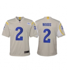Youth Los Angeles Rams 2 Robert Woods Vapor Limited Bone Jersey Youth Los Angeles Rams 2 Robert Woods Vapor Limited Bone Jersey
