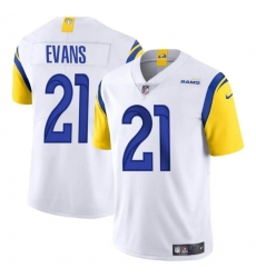 Youth Los Angeles Rams 21 Zach Evans White 2024 Vapor Untouchable Stitched Football Jersey Youth Los Angeles Rams 21 Zach Evans White 2024 Vapor Untouchable Stitched Football Jersey