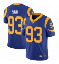 Youth Nike Los Angeles Rams 93 Ndamukong Suh Royal Blue Alternate Vapor Untouchable Limited Player NFL Jersey Youth Nike Los Angeles Rams 93 Ndamukong Suh Royal Blue Alternate Vapor Untouchable Limited Player NFL Jersey