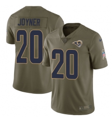 Youth Nike Rams #20 Lamarcus Joyner Olive Stitched NFL Limited 2017 Salute to Service Jersey Youth Nike Rams #20 Lamarcus Joyner Olive Stitched NFL Limited 2017 Salute to Service Jersey