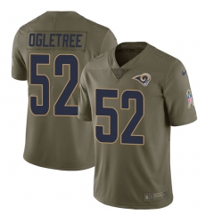 Youth Nike Rams #52 Alec Ogletree Olive Stitched NFL Limited 2017 Salute to Service Jersey Youth Nike Rams #52 Alec Ogletree Olive Stitched NFL Limited 2017 Salute to Service Jersey