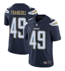 Chargers 49 Drue Tranquill Navy Blue Team Color Men Stitched Football Vapor Untouchable Limited Jersey Chargers 49 Drue Tranquill Navy Blue Team Color Men Stitched Football Vapor Untouchable Limited Jersey