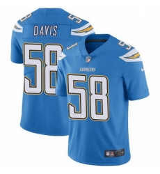 Chargers 58 Thomas Davis Light Blue Vapor Untouchable Limited Jesrey Chargers 58 Thomas Davis Light Blue Vapor Untouchable Limited Jesrey