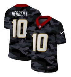 Los Angeles Chargers 10 Justin Herbert Men Nike 2020 Black CAMO Vapor Untouchable Limited Stitched NFL Jersey Los Angeles Chargers 10 Justin Herbert Men Nike 2020 Black CAMO Vapor Untouchable Limited Stitched NFL Jersey