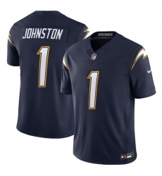 Men Los Angeles Chargers 1 Quentin Johnston Navy 2025 F U S E Alternate Vapor Limited Stitched Football Jersey Men Los Angeles Chargers 1 Quentin Johnston Navy 2025 F U S E Alternate Vapor Limited Stitched Football Jersey